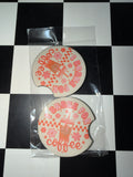 I Brake For Coffee Car Coaster Set