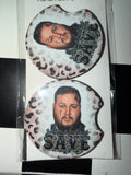 Jelly Roll Car Coaster Set